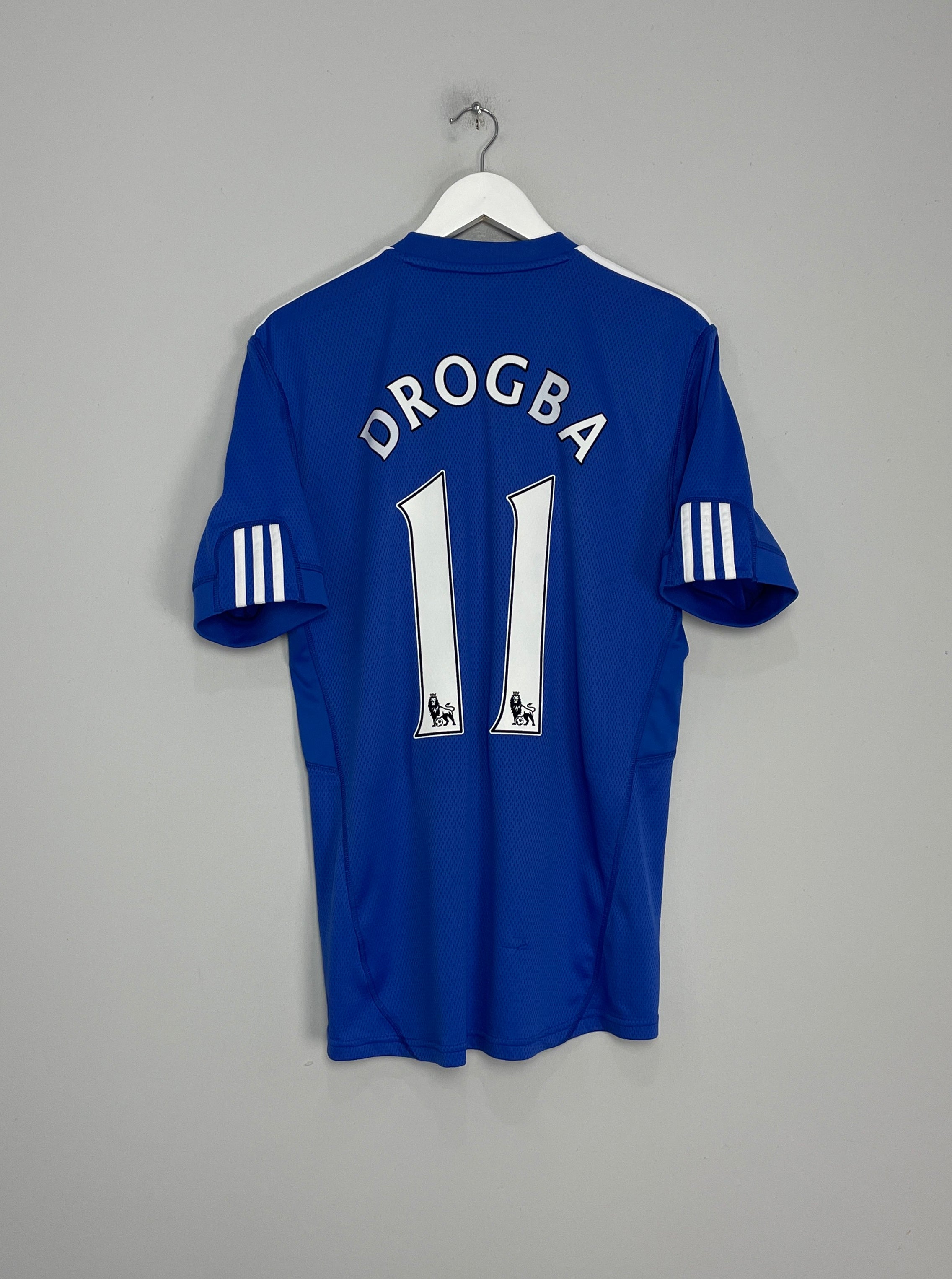 2009/10 CHELSEA DROGBA #11 HOME SHIRT (M) ADIDAS