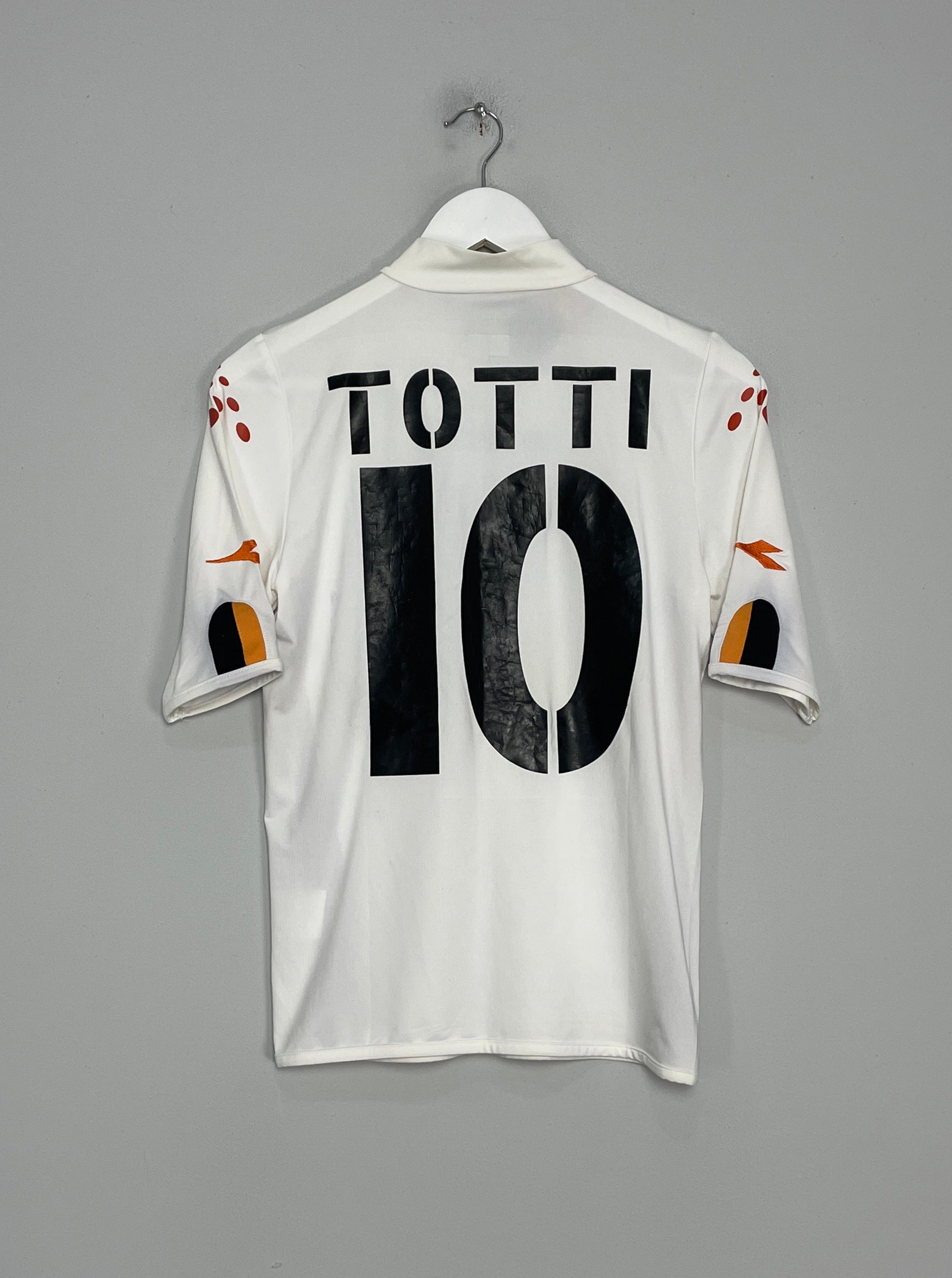 2003/04 ROMA TOTTI #10 AWAY SHIRT (S) DIADORA