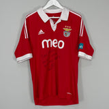 2012/13 BENFICA ERNESTO #44 *PLAYER ISSUE* SIGNED HOME SHIRT (L) ADIDAS