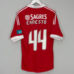 2012/13 BENFICA ERNESTO #44 *PLAYER ISSUE* SIGNED HOME SHIRT (L) ADIDAS