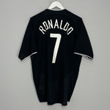 2003/05 MANCHESTER UNITED RONALDO #7 AWAY SHIRT (L) NIKE