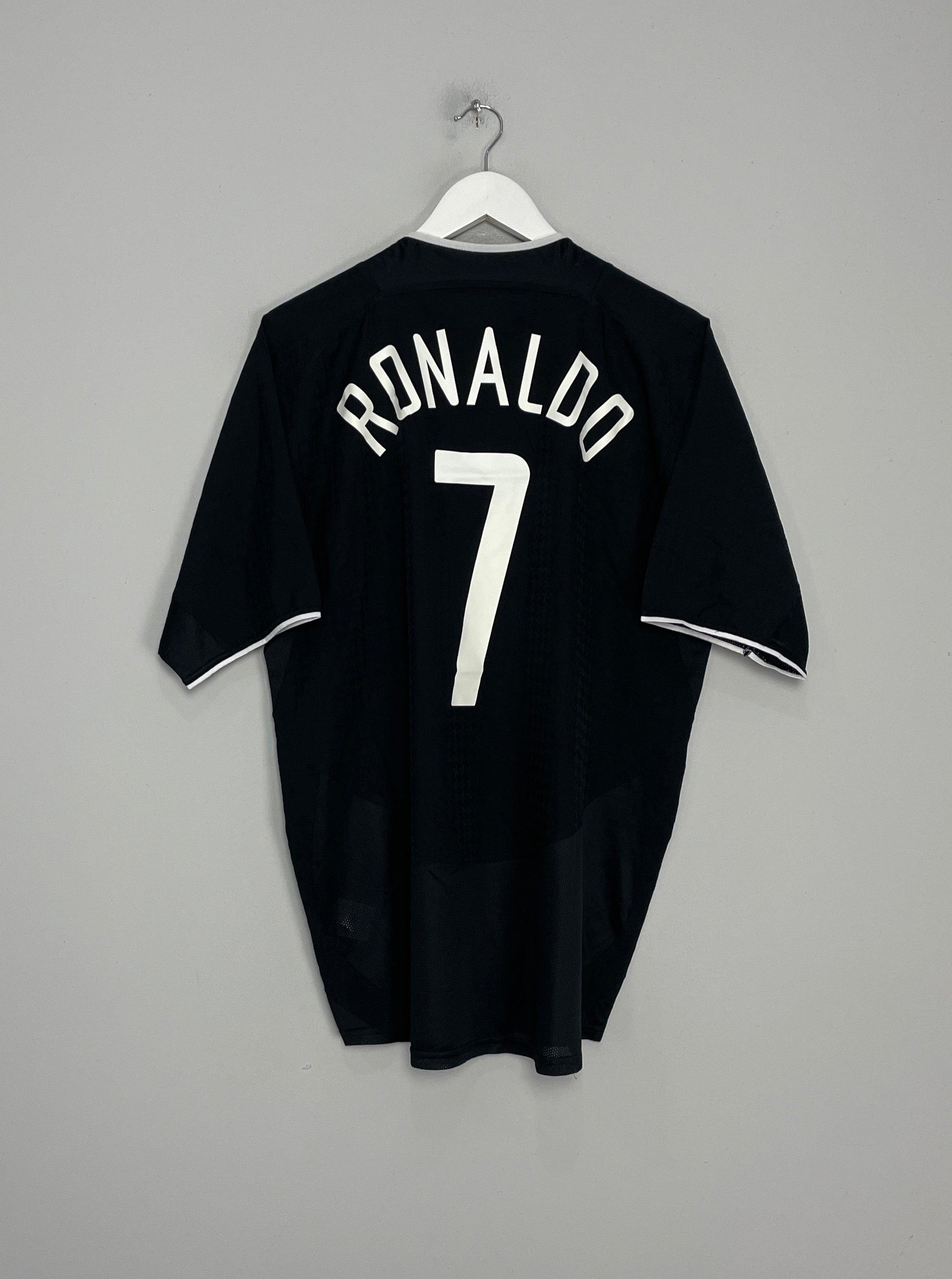 2003/05 MANCHESTER UNITED RONALDO #7 AWAY SHIRT (L) NIKE