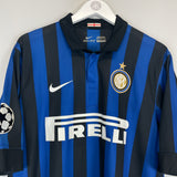 2011/12 INTER MILAN SNEIJDER #10 C/L HOME SHIRT (L) NIKE