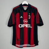 2000/02 AC MILAN SHEVCHENKO #7 HOME SHIRT (L) ADIDAS