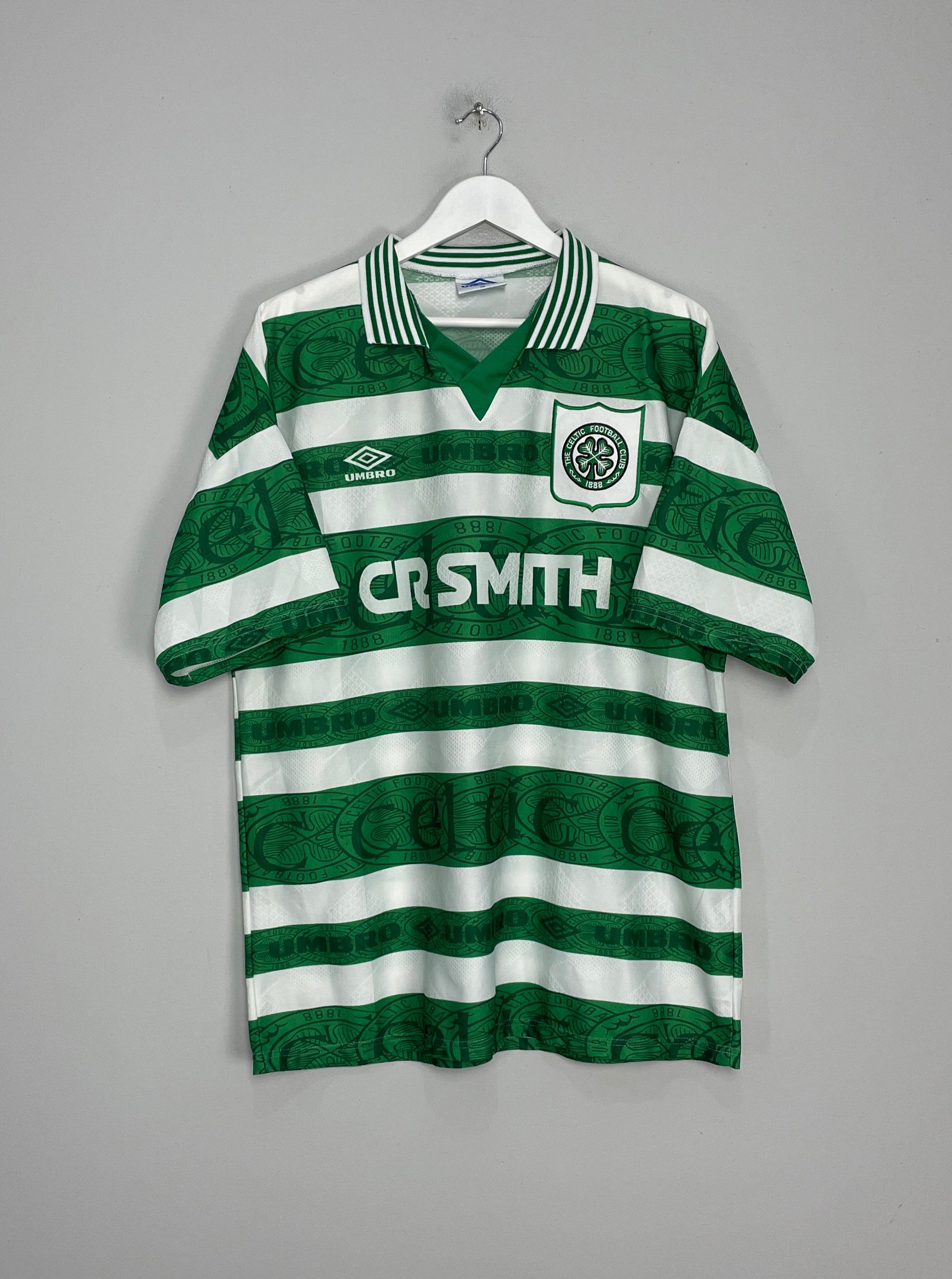 1995/97 CELTIC HOME SHIRT (XL) UMBRO