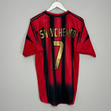 2004/05 AC MILAN SHEVCHENKO #7 HOME SHIRT (M) ADIDAS