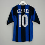 2004/05 INTER MILAN ADRIANO #10 HOME SHIRT (M) NIKE