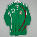 2008/09 MEXICO DOS SANTOS #10 HOME SHIRT (M) ADIDAS