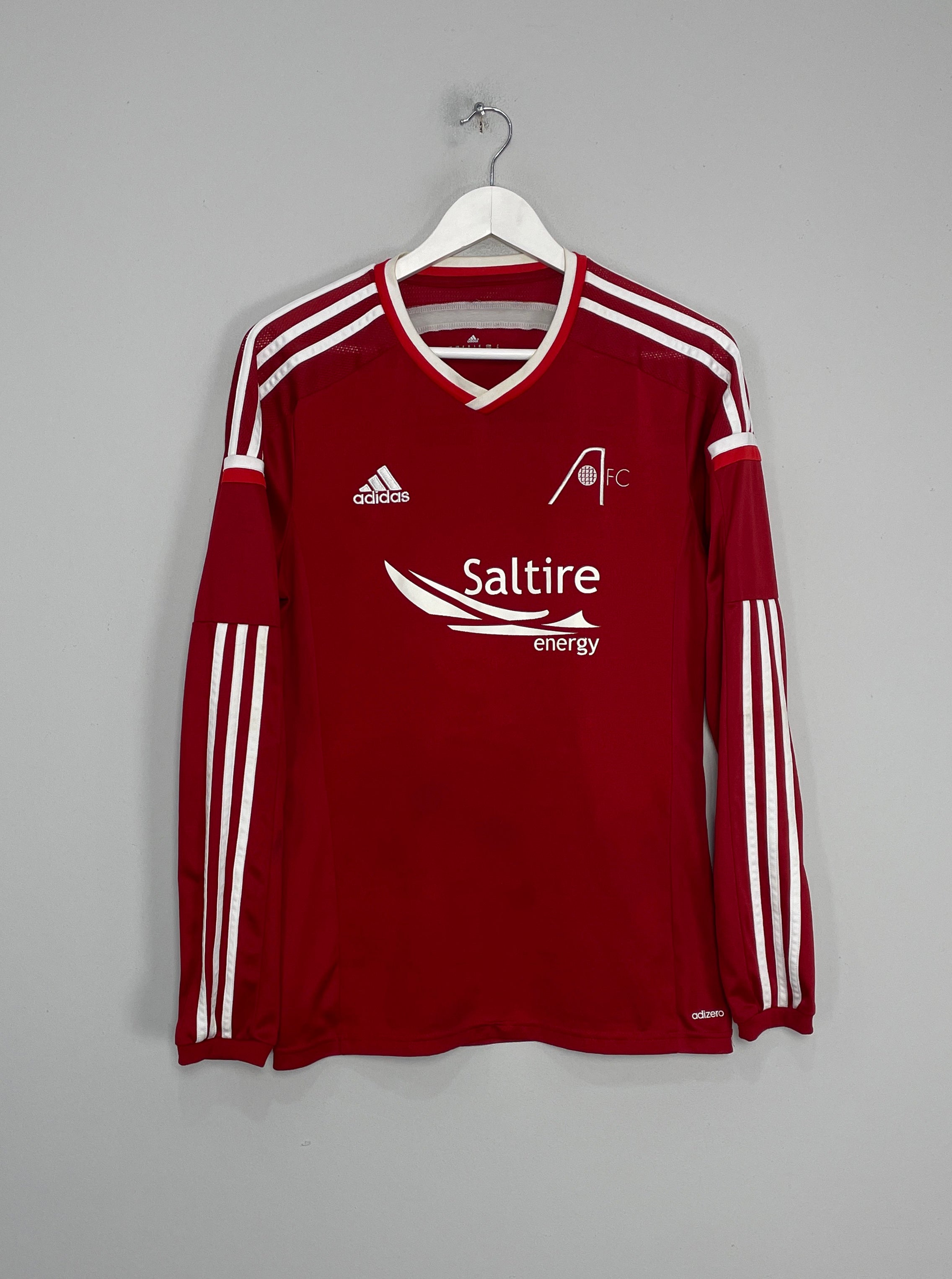 2014/15 ABERDEEN L/S HOME SHIRT (M) ADIDAS