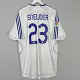 2007/08 REAL MADRID SNEIJDER #23 HOME SHIRT (XL) ADIDAS