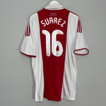 2009/10 AJAX SUAREZ #16 HOME SHIRT (XL) ADIDAS