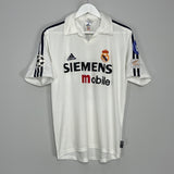 2002/03 REAL MADRID ZIDANE #5 C/L HOME SHIRT (S) ADIDAS