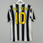 2011/12 JUVENTUS DEL PIERO #10 HOME SHIRT (L) NIKE