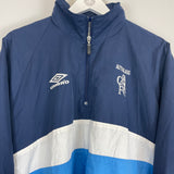 1999/01 CHELSEA 1/4 ZIP JACKET (M) UMBRO