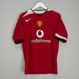 2004/06 MANCHESTER UNITED RONALDO #7 HOME SHIRT (M) NIKE