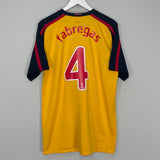 2008/09 ARSENAL FABREGAS #4 AWAY SHIRT (L) NIKE