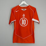 2004/06 NETHERLANDS V.NISTELROOY #10 HOME SHIRT (S) NIKE