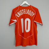 2004/06 NETHERLANDS V.NISTELROOY #10 HOME SHIRT (S) NIKE