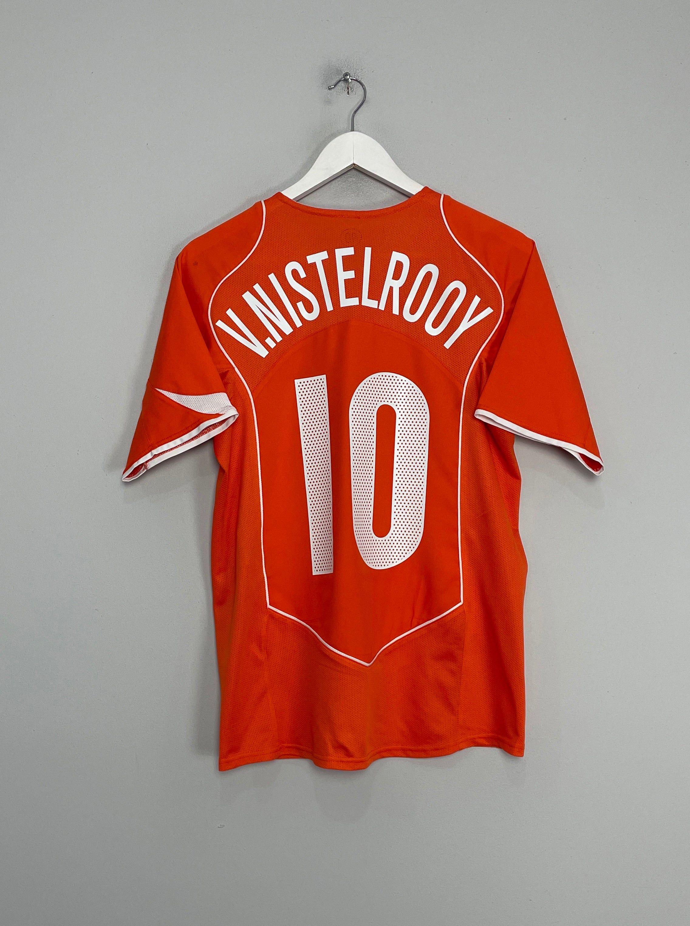 2004/06 NETHERLANDS V.NISTELROOY #10 HOME SHIRT (S) NIKE