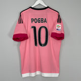 2015/16 JUVENTUS POGBA #10 AWAY SHIRT (XL) ADIDAS