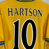 2000/02 CELTIC HARTSON #10 AWAY SHIRT (L) UMBRO