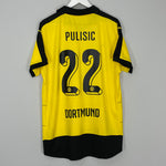 2015/16 DORTMUND PULISIC #22 HOME SHIRT (XL) PUMA