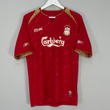 2005/06 LIVERPOOL LUIS GARCIA #10 HOME SHIRT (M) REEBOK