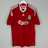 2008/10 LIVERPOOL ALONSO #14 HOME SHIRT (L) ADIDAS