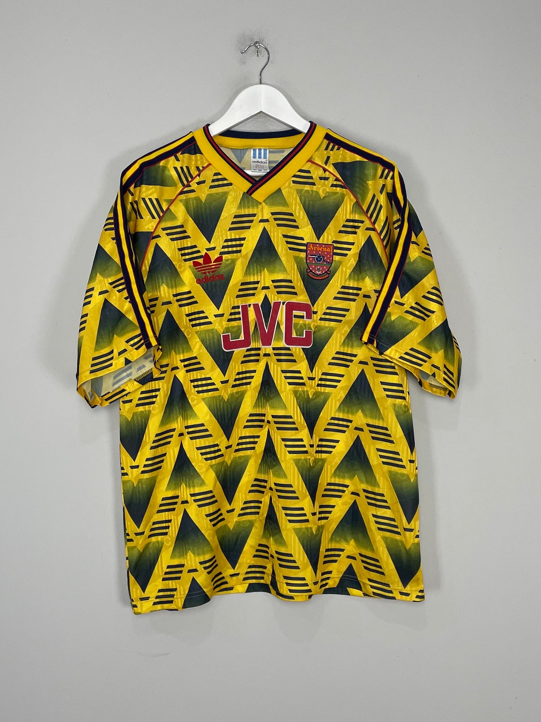 1991/93 ARSENAL AWAY SHIRT (XL) ADIDAS