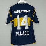 2007/08 BOCA JUNIORS PALACIOS #14 HOME SHIRT (M) NIKE