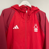 2023/24 NOTTINGHAM FOREST HOODED JACKET (M) ADIDAS