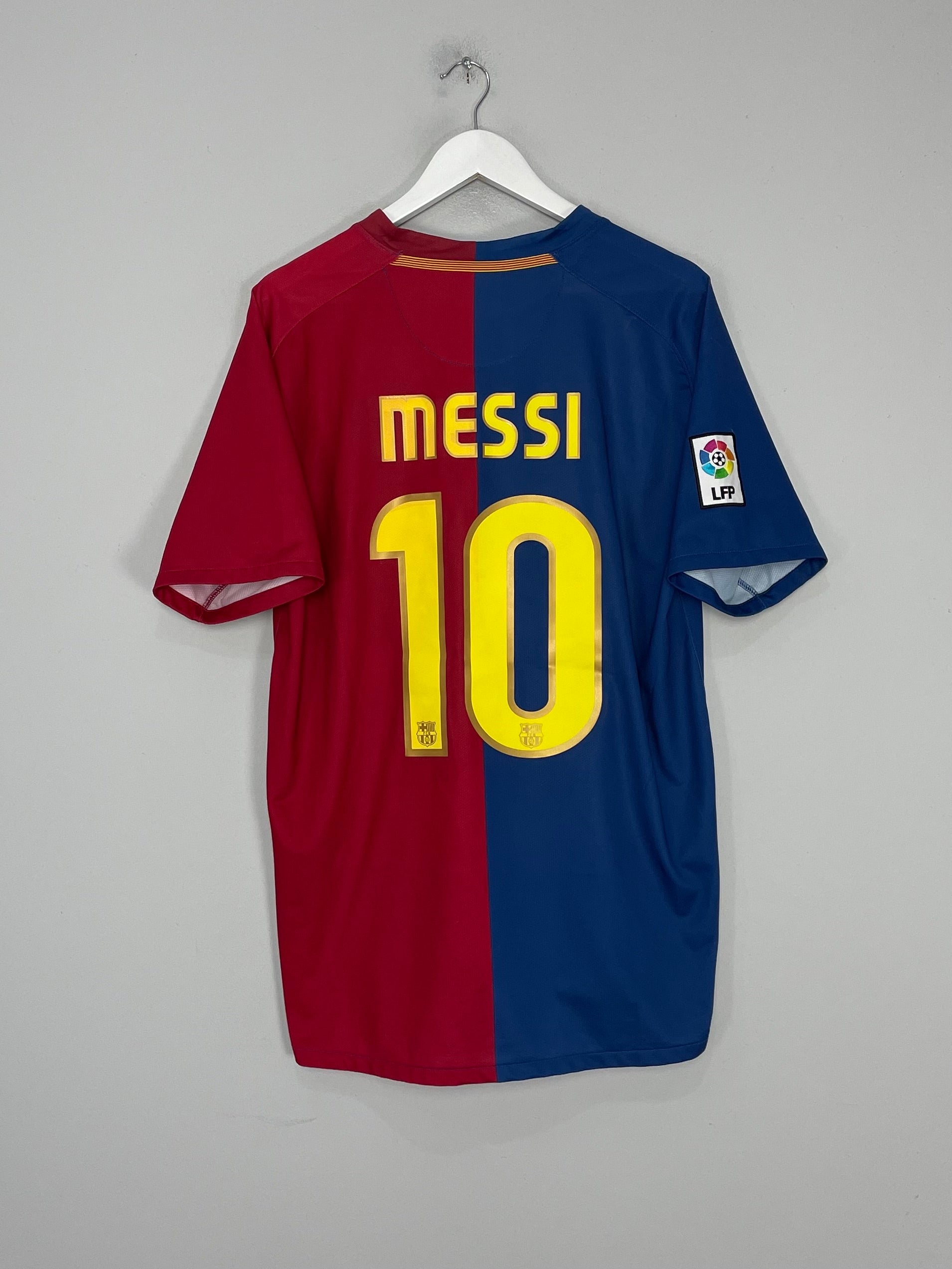 2008/09 BARCELONA MESSI #10 HOME SHIRT (L) NIKE