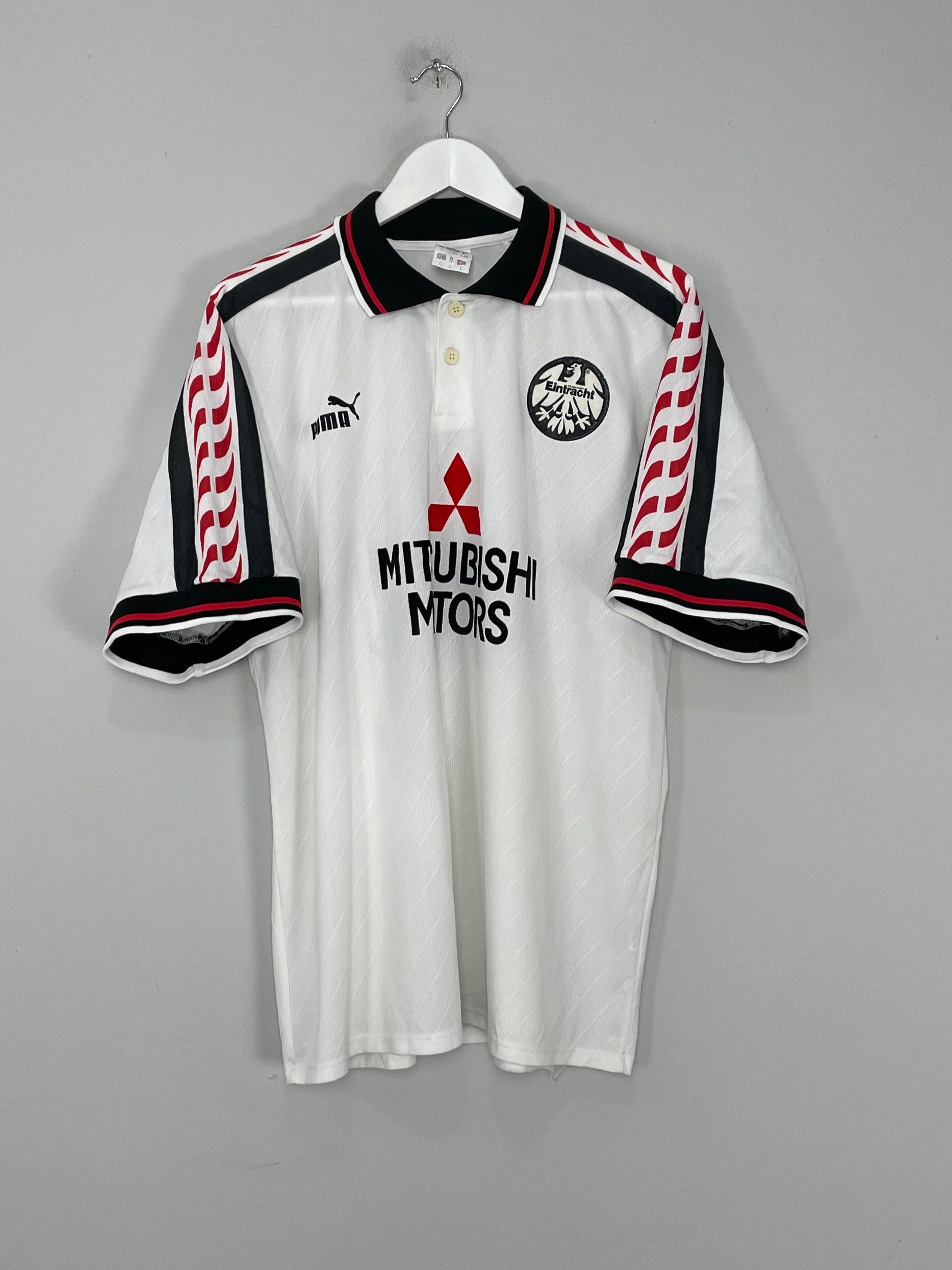 1996/98 EINTRACHT FRANKFURT #10 AWAY SHIRT (L) PUMA