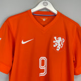 2014/15 NETHERLANDS V.PERSIE #9 HOME SHIRT (M) NIKE