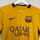 2015/16 BARCELONA AWAY SHIRT (S) NIKE