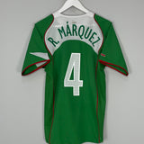 2005/06 MEXICO R.MARQUEZ #4 HOME SHIRT (M) NIKE