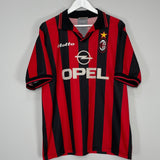 1997/98 AC MILAN DAVIDS #26 HOME SHIRT (XL) LOTTO