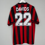 1997/98 AC MILAN DAVIDS #26 HOME SHIRT (XL) LOTTO