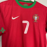 2012/13 PORTUGAL RONALDO #7 HOME SHIRT (M) NIKE