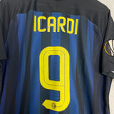 2016/17 INTER MILAN ICARDI #9 *PLAYER ISSUE* HOME SHIRT (XL) NIKE