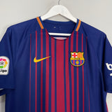 2018/19 BARCELONA MESSI #10 HOME SHIRT (M) NIKE