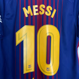 2018/19 BARCELONA MESSI #10 HOME SHIRT (M) NIKE