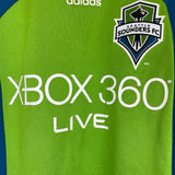 2009/10 SEATTLE SOUNDERS *PLAYER ISSUE* L/S HOME SHIRT (XL) ADIDAS