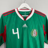 2010/11 MEXICO R.MARQUEZ #4 HOME SHIRT (S) ADIDAS