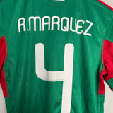 2010/11 MEXICO R.MARQUEZ #4 HOME SHIRT (S) ADIDAS