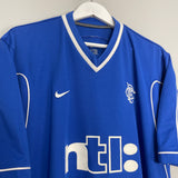 1999/01 RANGERS HOME SHIRT (XL) NIKE