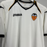 2011/12 VALENCIA HOME SHIRT (M) JOMA