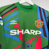 1992/93 MANCHESTER UNITED #1 GK SHIRT (S) UMBRO