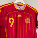 2006/08 SPAIN TORRES #9 HOME SHIRT (S) ADIDAS