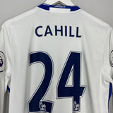 2016/17 CHELSEA CAHILL #24 L/S THIRD SHIRT (M) ADIDAS